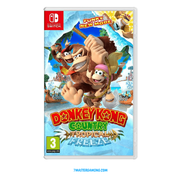 Unbekannt Donkey Kong Country Tropical Freeze 7 Master Gaming Nintendo Switch Game