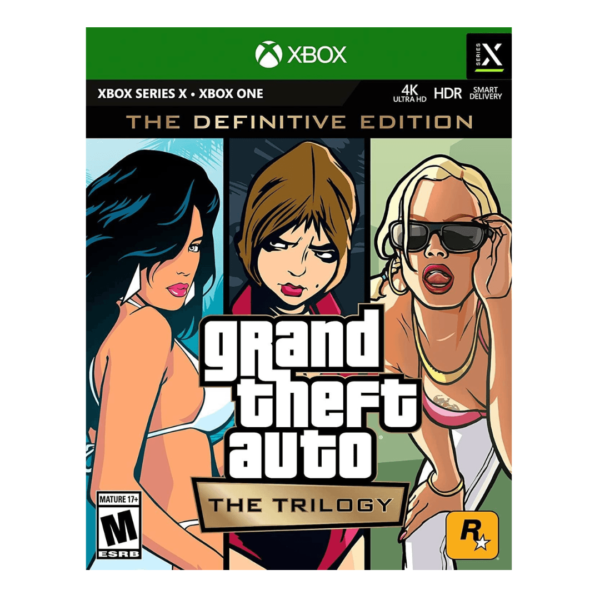 Grand Theft Auto: The Trilogy- The Definitive Edition (Xbox) 7 Master Gaming BEST GAMES Grand Theft Auto: The Trilogy- The Definitive Edition (Xbox) 7 Master Gaming X-Box One Game