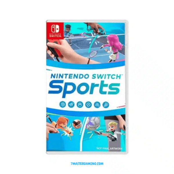 Nintendo Switch Sports – English & Chinese – New – with Free Leg Straps / Tennis Racket 7 Master Gaming Nintendo Switch Game
