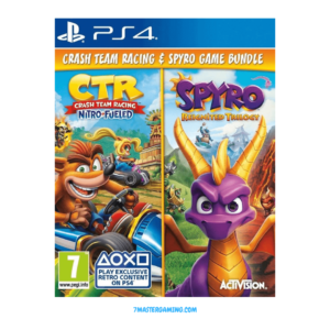 Spyro Reignited Trilogy + Crash Team Racing Nitro Fueled Bundle –  (PS4) 7 Master Gaming PS4 Games