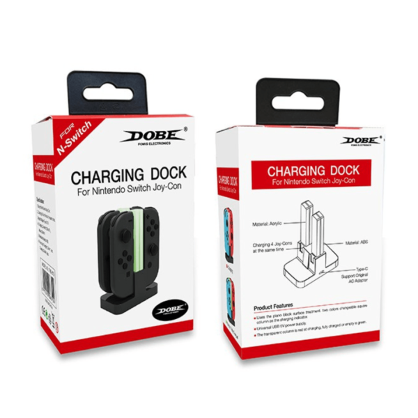 DOBE Nintendo Switch Joy-Con Charging Dock TNS-875 7 Master Gaming Nintendo Switch Accessories