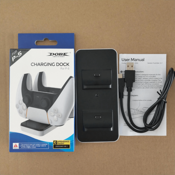 DOBE PS5 Controller Charger Dual Charging Dock Station (PS5) 7 Master Gaming PS5 Accessories