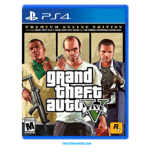 Grand Theft Auto V Premium Edition (PS4) 7 Master Gaming PS4 Games