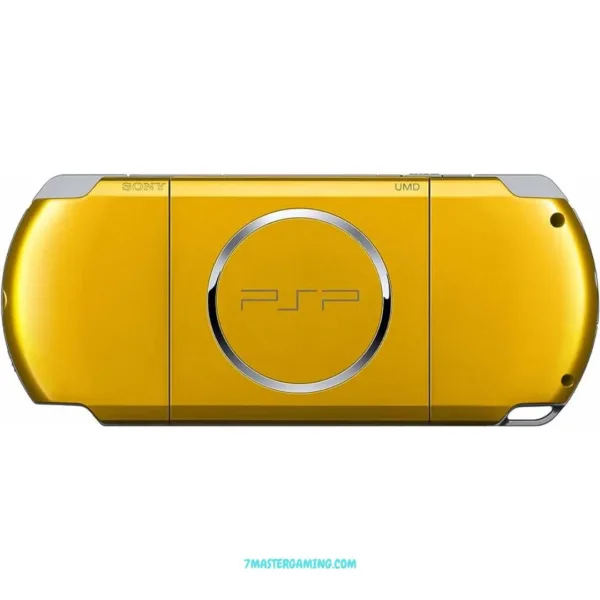 Sony PSP-3000K  PlayStation Portable  – Refurbished (Bright Yellow) 7 Master Gaming Playstation Console