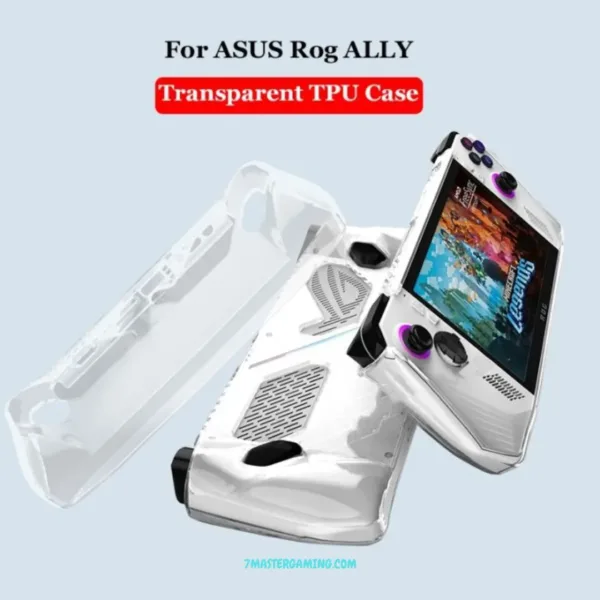 ROG Ally silicon protective case  ( Screen Protectors are Included ) 7 Master Gaming ROG