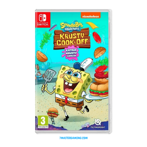 Spongebob: Krusty Cook-Off – Extra Krusty Edition (Nintendo Switch) 7 Master Gaming Nintendo Switch Game