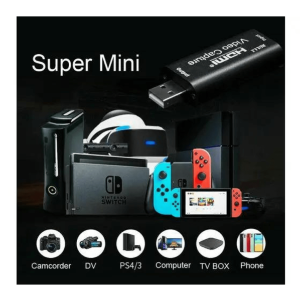 HDMI to USB Video Capture Card 7 Master Gaming