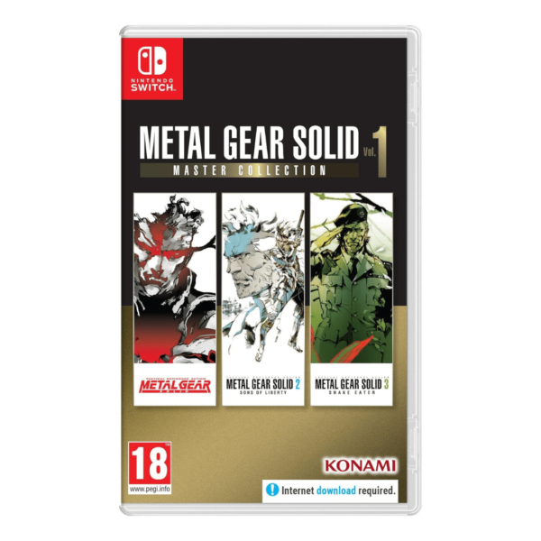 Metal Gear Solid: Master Collection Vol 1 NS 7 Master Gaming 7mastergaming Metal Gear Solid: Master Collection Vol 1 NS 7 Master Gaming Nintendo Switch Game