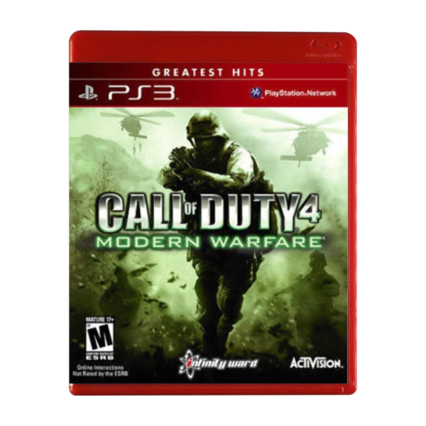Call of Duty 4: Modern Warfare (PS3) 7 Master Gaming 7mastergaming Call of Duty 4: Modern Warfare (PS3) 7 Master Gaming PS3 GAMES