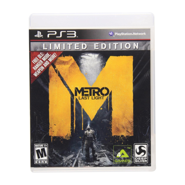 Metro: Last Light, Limited Edition PS3 7 Master Gaming PS3 GAMES