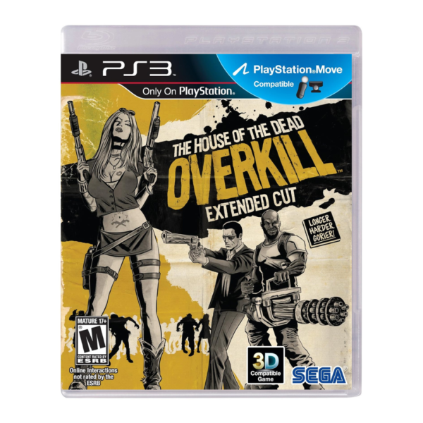 House of the Dead OVERKILL PS3 7 Master Gaming PS3 GAMES